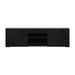 Artiss Entertainment Unit TV Cabinet LED 130cm Black Angus -Home Living Store - -  