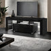 Artiss Entertainment Unit TV Cabinet LED 130cm Black Elo -Home Living Store - -  