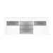 Artiss Entertainment Unit TV Cabinet LED 145cm White Angus -Home Living Store - -  
