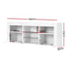 Artiss Entertainment Unit TV Cabinet LED 145cm White Angus -Home Living Store - -  