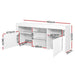 Artiss Entertainment Unit TV Cabinet LED 160cm White Bobi -Home Living Store - -  