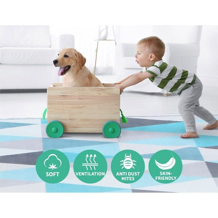 Artiss Floor Rug 200x290 Mat Carpet Short Pile Tria -Home Living Store - -  
