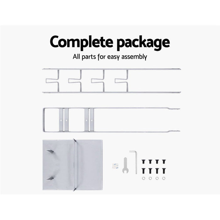 Artiss Freestanding Dyson Vacuum Stand Rack Holder for Dyson V6 V7 V8 V10 V11 V12 Silver -Home Living Store - -  