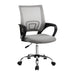 Artiss Mesh Office Chair Mid Back Grey -Home Living Store - -  