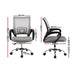 Artiss Mesh Office Chair Mid Back Grey -Home Living Store - -  