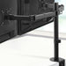 Artiss Monitor Arm Mount Dual 32" Black -Home Living Store - -  