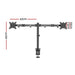 Artiss Monitor Arm Mount Dual 32" Black -Home Living Store - -  