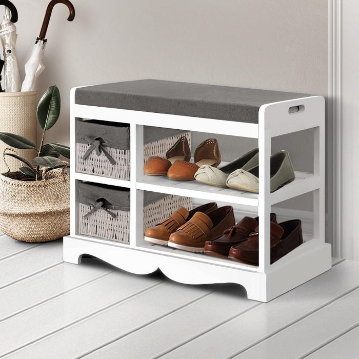 Artiss shoe rack bench hot sale