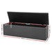 Artiss Storage Ottoman Blanket Box 140cm Linen Dark Grey -Home Living Store - -  