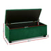 Artiss Storage Ottoman Blanket Box 140cm Velvet Green -Home Living Store - -  