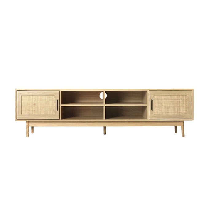 Artiss TV Cabinet Entertainment Unit 180cm Rattan Cole -Home Living Store - -  
