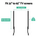 Artiss TV Stand Bracket Mount Universal Table Desktop Pedestal 32 to 65 Inch -Home Living Store - -  