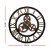 Artiss Wall Clock 80CM Large Modern Vintage Retro Luxury Art Metal Home Decor -Home Living Store - -  