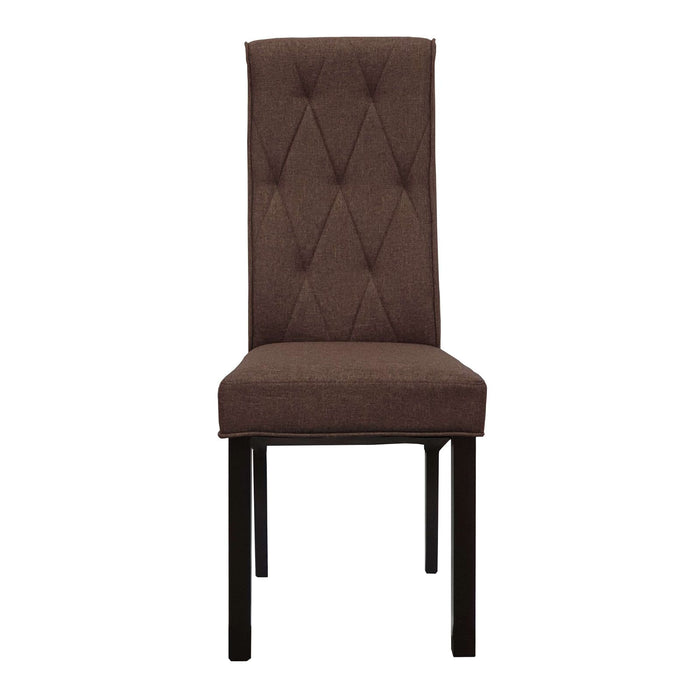Arya Fabric Dining Chair (Set of Two) -Home Living Store - -  