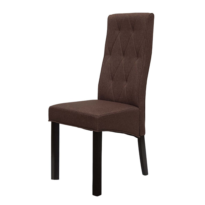 Arya Fabric Dining Chair (Set of Two) -Home Living Store - -  