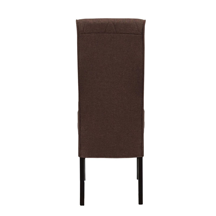 Arya Fabric Dining Chair (Set of Two) -Home Living Store - -  
