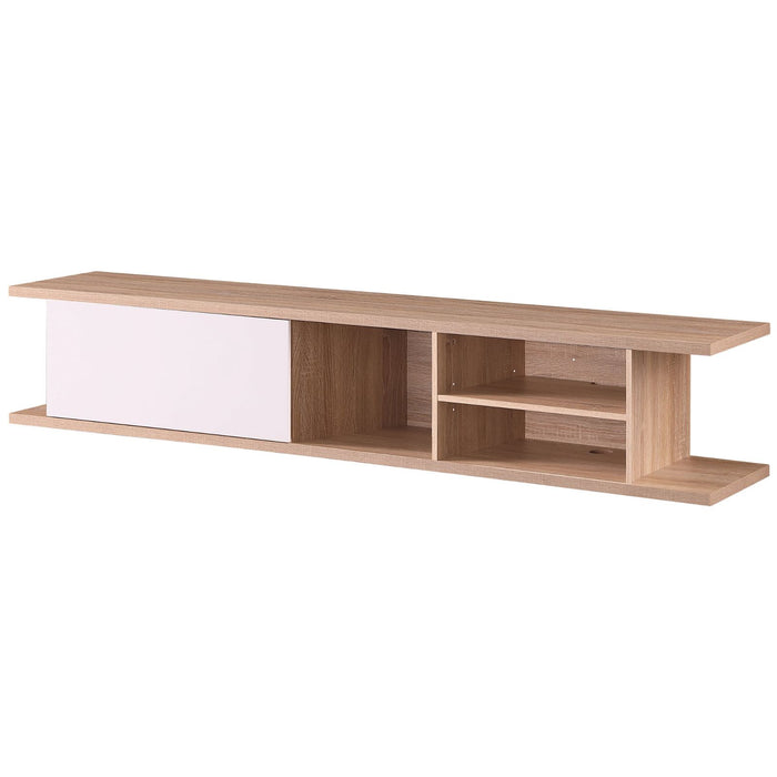 Auldrin 200cm Floating Entertainment Unit, TV Unit, Wall Mount Oak by Tauris -Home Living Store - -  