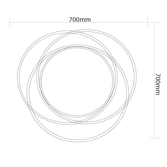 Ava Mirror 700mm Ellipse Optical Design by Criterion -Home Living Store - -  