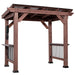 Backyard Discovery Saxony Grill/BBQ Electric Gazebo -Home Living Store - -  