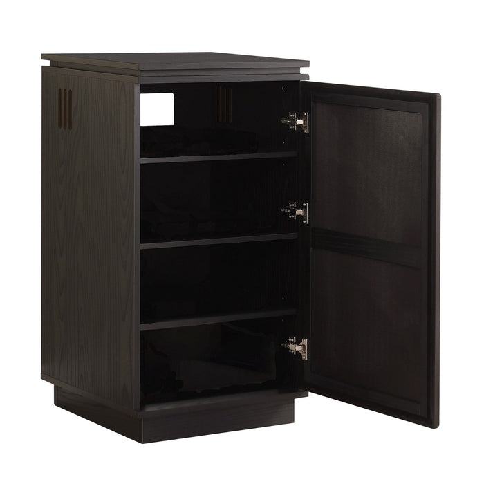 BROADWAY HiFi BLACK Oak Entertainment Rack by Tauris™ -Home Living Store - -  