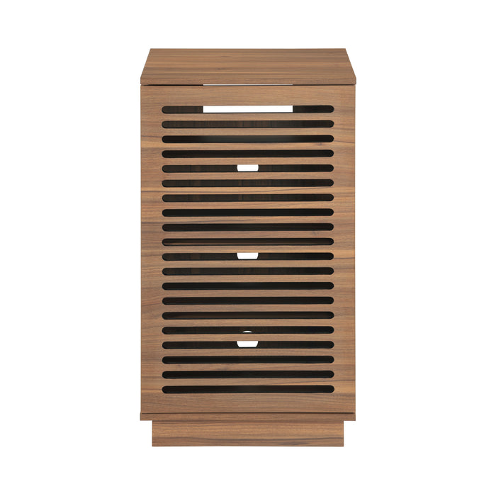 BURBANK HIFI Unit – Classic Walnut Audio Cabinet with Ventilated Slotted Doors by Tauris