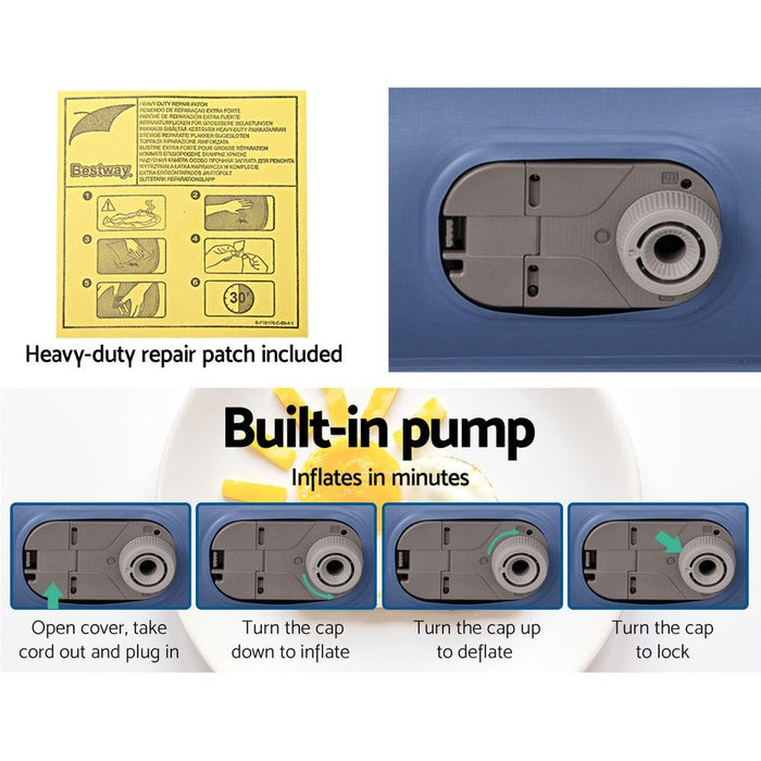 Bestway Air Bed - Single Size -Home Living Store - -  