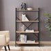 ASPECT 1300 Bookcase Oak/Black by Workzone™ -Home Living Store - -  