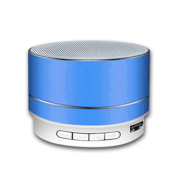 Bluetooth Speakers Portable Wireless Speaker Music Stereo Handsfree Rechargeable (Blue) -Home Living Store - -  