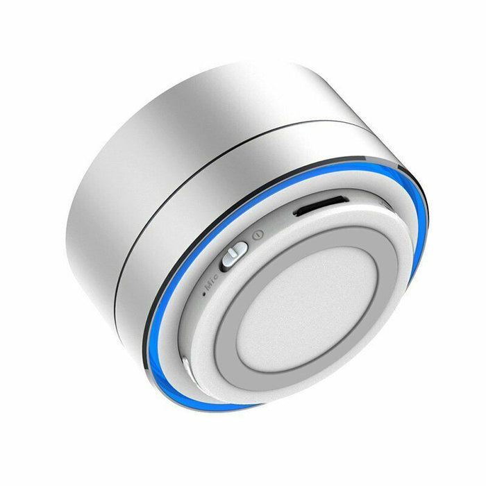 Bluetooth Speakers Portable Wireless Speaker Music Stereo Handsfree Rechargeable (Gold) -Home Living Store - -  