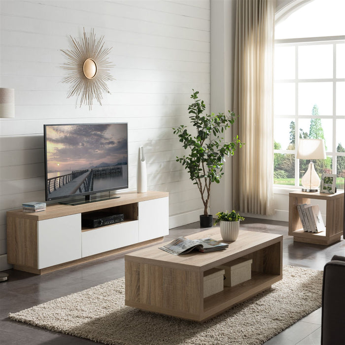Brunswick Coffee Table 1200mm Oak by Criterion - Home Living Store - Coffee Table