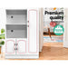 Buffet Sideboard Cabinet Storage Cupboard Doors White Kitchen Hallway -Home Living Store - -  