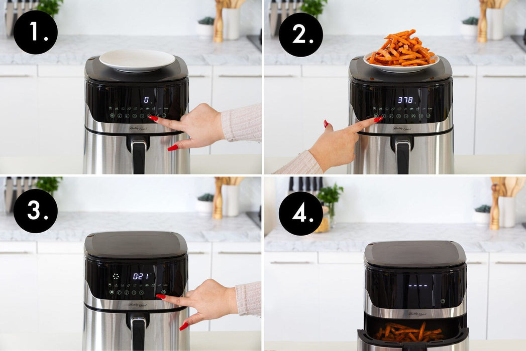 7L Air Fryer Wiz w/ Built-In Scale, 200C, 9 Cooking Programs-#product_category#-Home Living Store