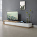 CONCERTINA Expandable TV Cabinet Oak by Criterion™ -Home Living Store - -  
