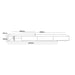 CONCERTINA Expandable TV Cabinet Oak by Criterion™ -Home Living Store - -  