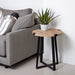 Capri Round End Table - Oak by Criterion - Home Living Store - End Table