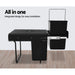 Cefito 2x20L Pull Out Bin - Black -Home Living Store - -  