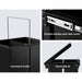 Cefito 2x20L Pull Out Bin - Black -Home Living Store - -  