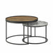 Nested Coffee Table Walnut/Cement by Urban Style -Home Living Store - -  