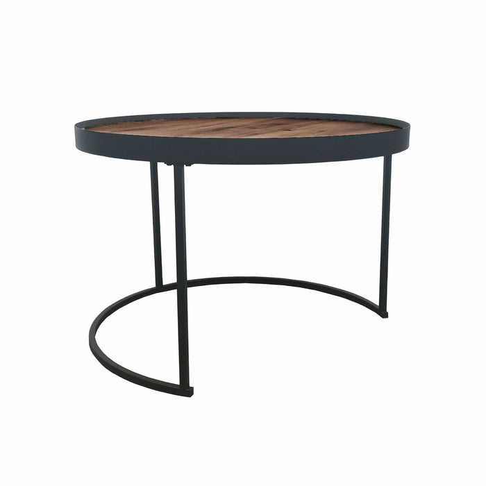 Nested Coffee Table Walnut/Cement by Urban Style -Home Living Store - -  
