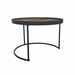 Nested Coffee Table Walnut/Cement by Urban Style -Home Living Store - -  