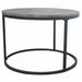 Nested Coffee Table Walnut/Cement by Urban Style -Home Living Store - -  