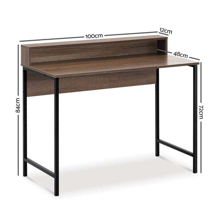 Computer Desk Metal Study Student Office Table -Home Living Store - -  