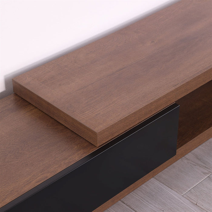 Conventry Extendable TV Unit 279cm, Dark Oak Entertainment Cabinet by Criterion -Home Living Store - -  