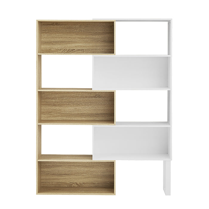 Accord Bookcase 180cm Oak White by Criterion