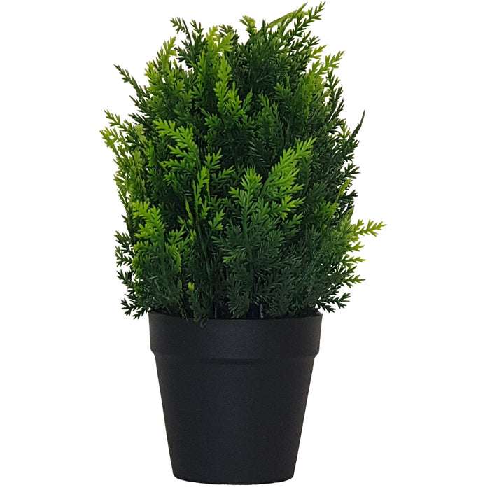 Green Shrub 25cm Life-like Artificial Plant by Criterion