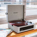 Crosley Voyager Bluetooth Portable Turntable - Grey -Home Living Store - -  