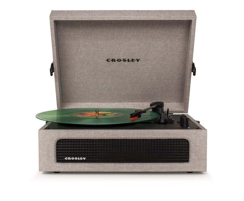 Crosley Voyager Bluetooth Portable Turntable - Grey -Home Living Store - -  