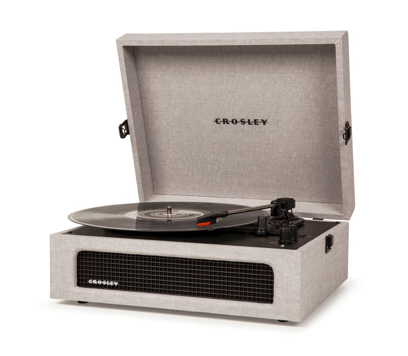 Crosley Voyager Bluetooth Portable Turntable - Grey -Home Living Store - -  