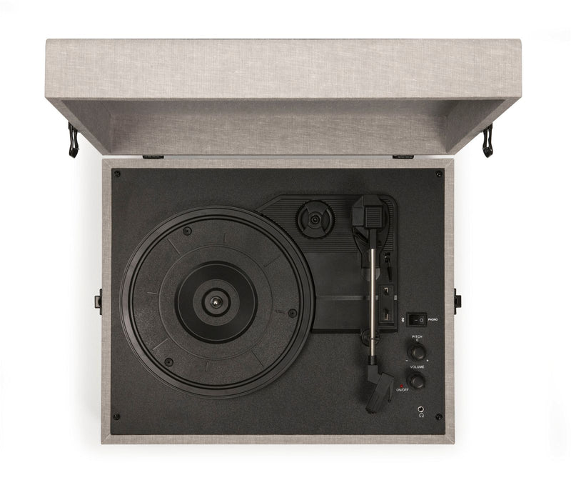 Crosley Voyager Bluetooth Portable Turntable - Grey -Home Living Store - -  