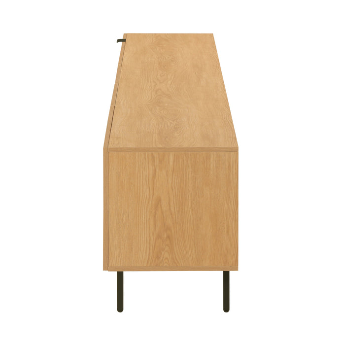 Tauris DALLAS2200RO TV Unit – 2200mm Red Oak Entertainment Cabinet with Doors and Drawers